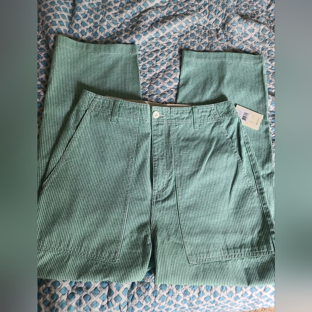 Brixton Vancouver utility pant. Leprechaun super high waisted straight leg. - Picture 8 of 14